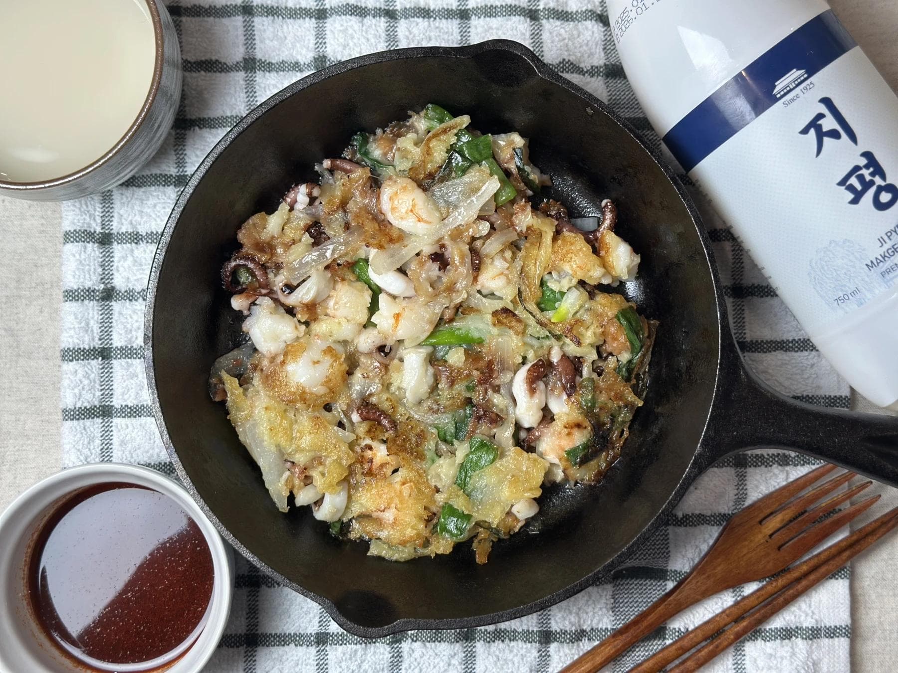 Korean Seafood Pancake