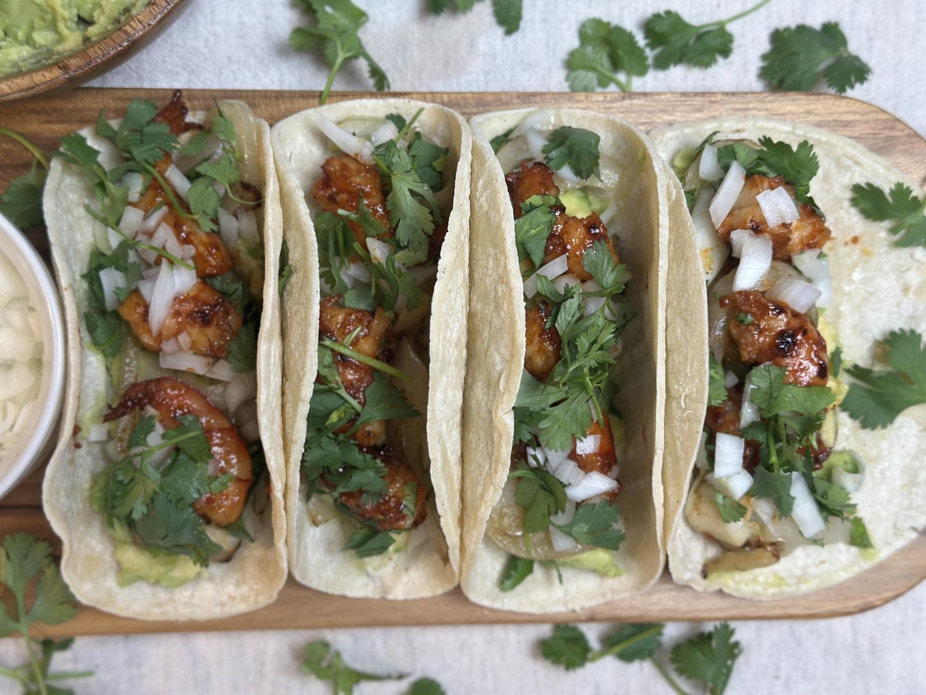 Spicy Gochujang Shrimp Taco