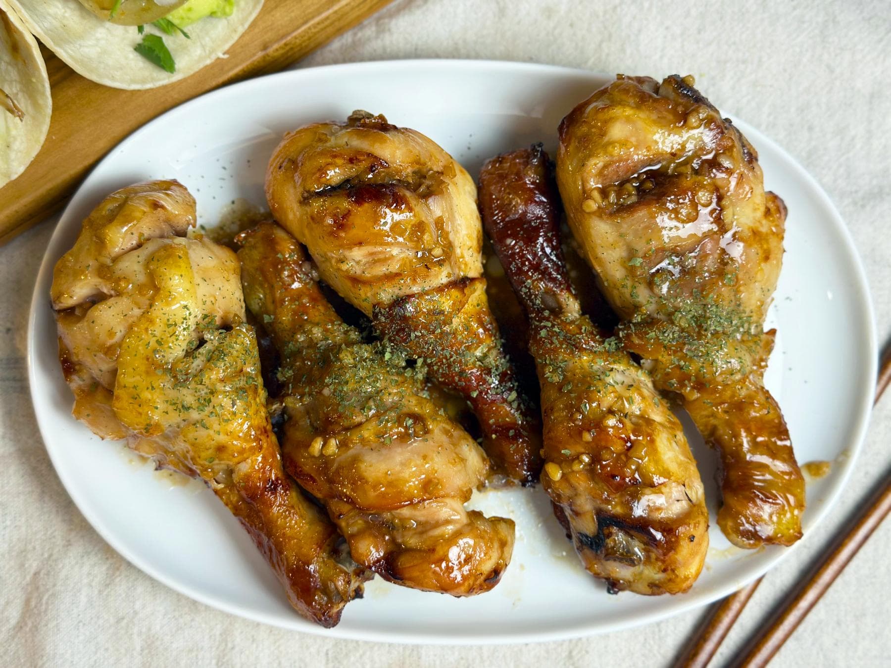 Soy Garlic Chicken in Air Fryer (Easy Recipe)