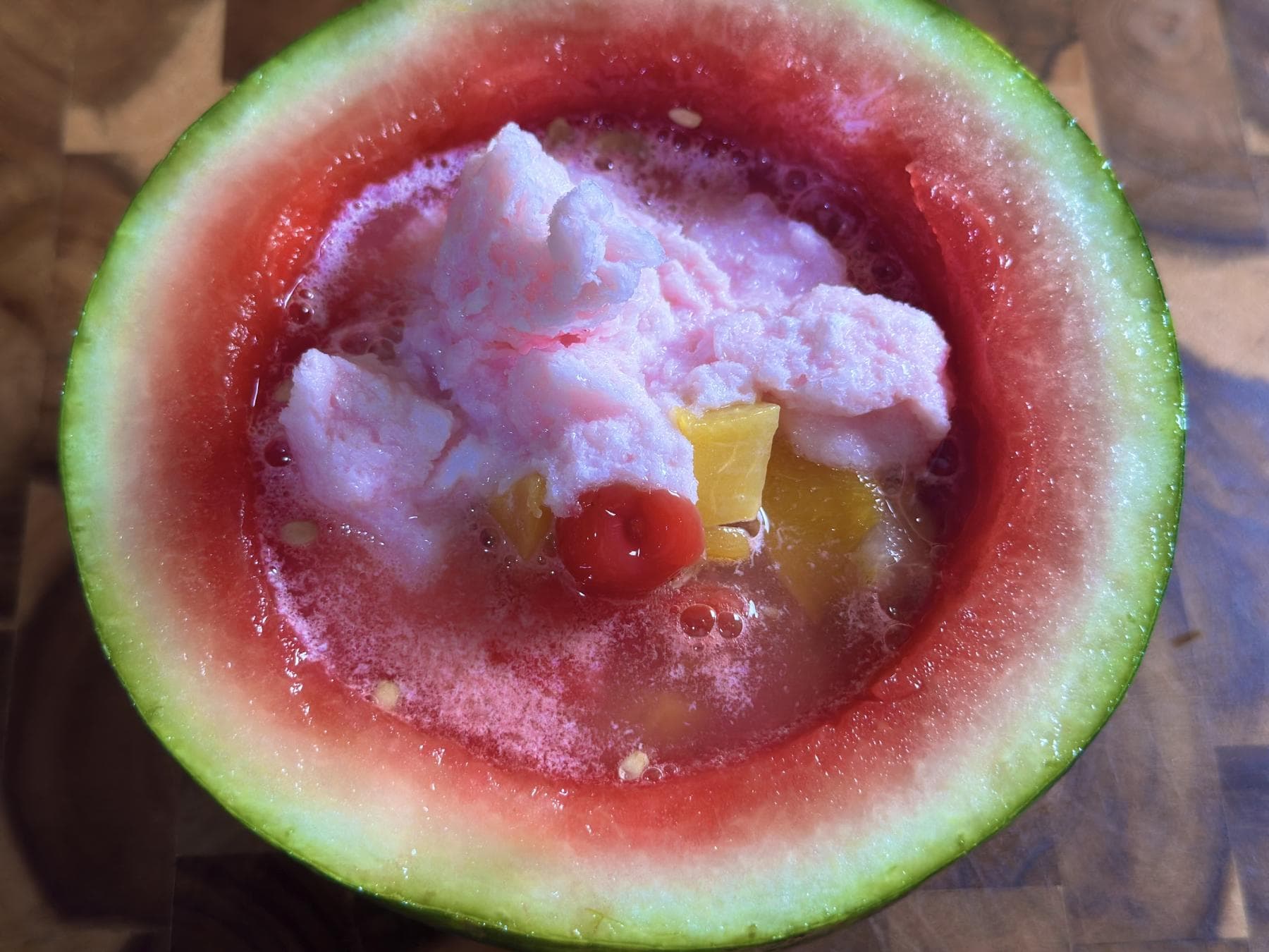 Watermelon Hwachae Recipe (Korean Fruit Punch) - Easy Summer Dessert